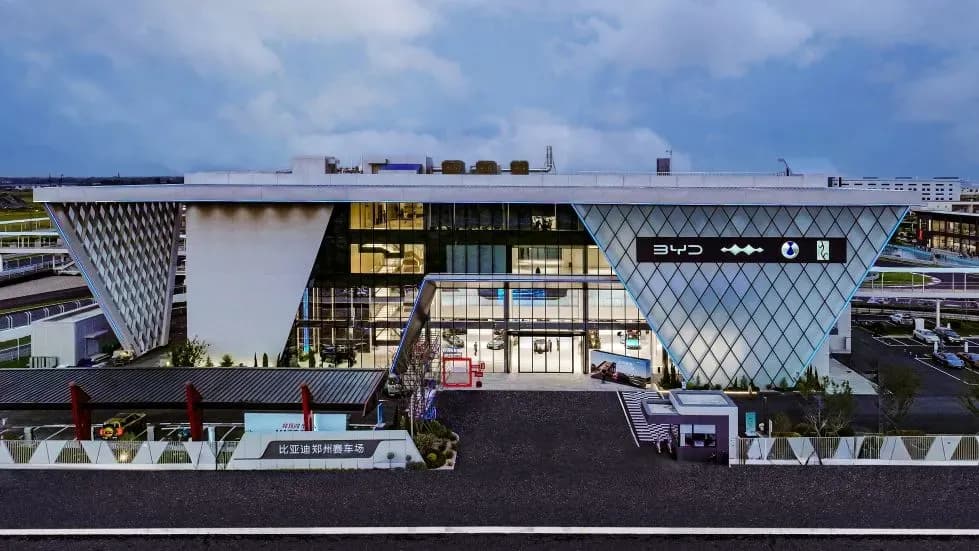 BYD launches China's first NEV all-terrain circuit including indoor sand dune 