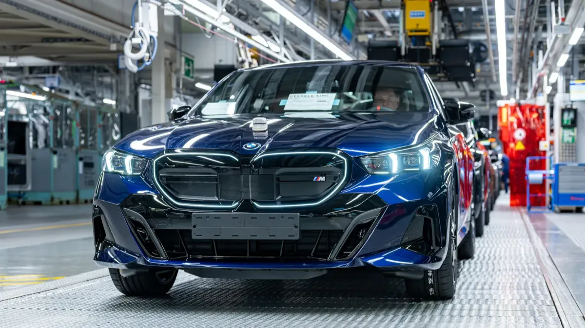 BMW's 2 millionth EV rolls off the production line