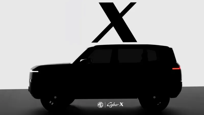 New MG Cyber X images tease a "boxy" SUV design with global aspiration for Gen Z