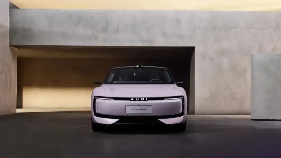 All-caps AUDI E5 Sportback is a high-end German EV made for China