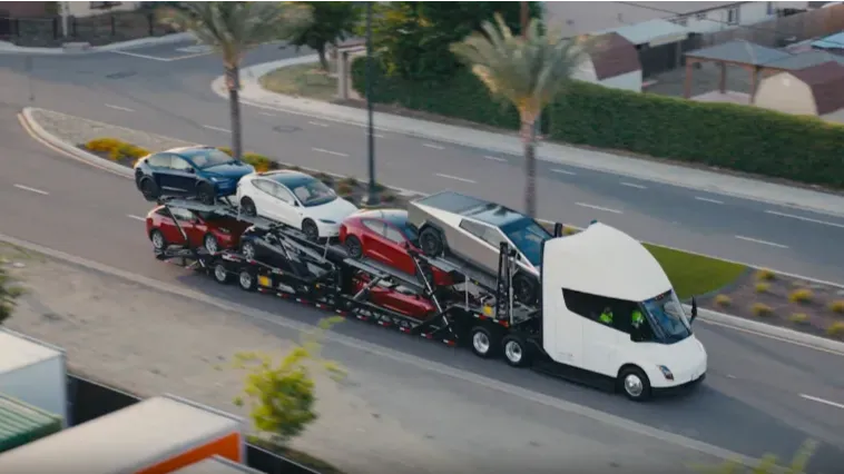Tesla suspends parts shipment for Cybercab and Semi amid tariffs escalation