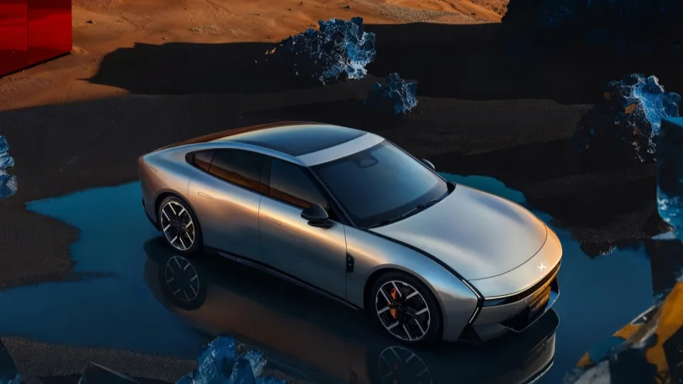 XPeng unveils first major redesign of next-gen P7 coupe sedan