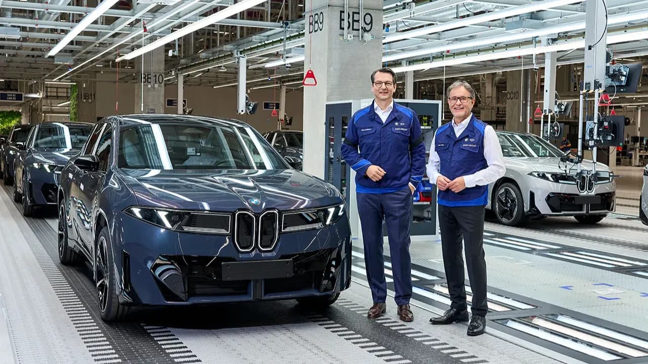 BMW's Debrecen plant produces 50,000th iX3 in record nine-month ramp-up