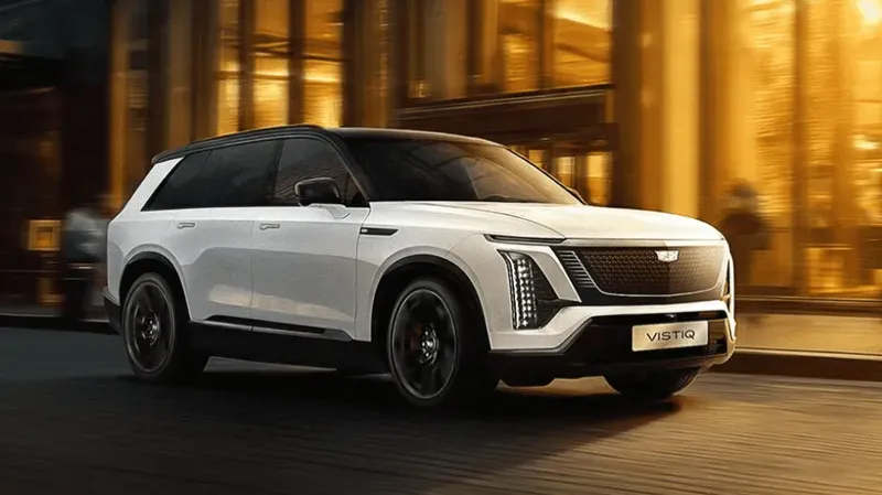New Ultium-based electric SUV Cadillac Vistiq official photos revealed in China