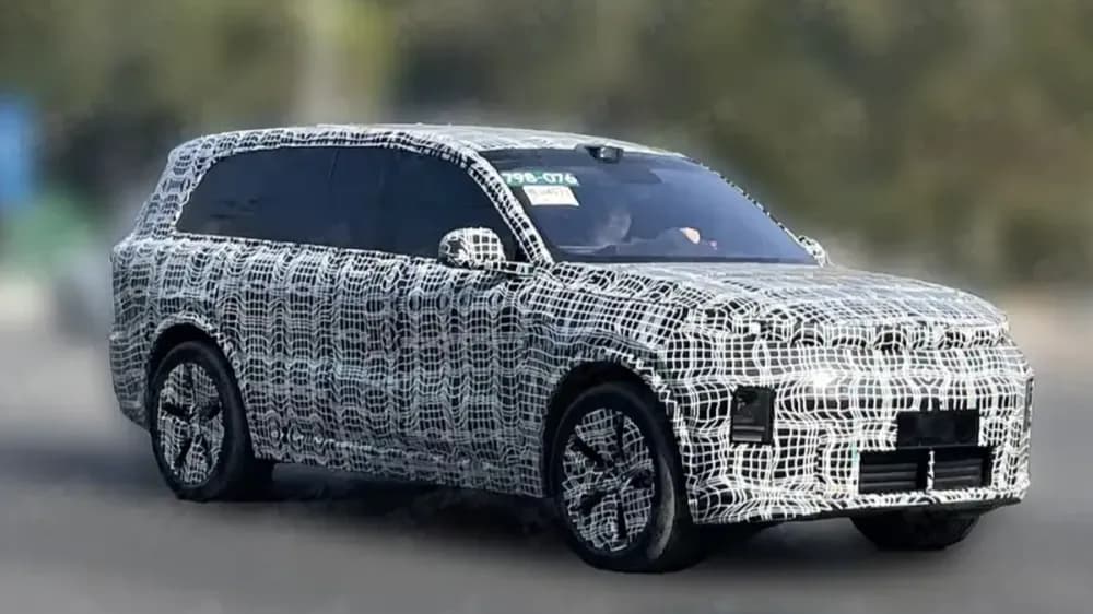 New Li Auto L9 EREV facelift with 73 kWh 5C battery spotted in China