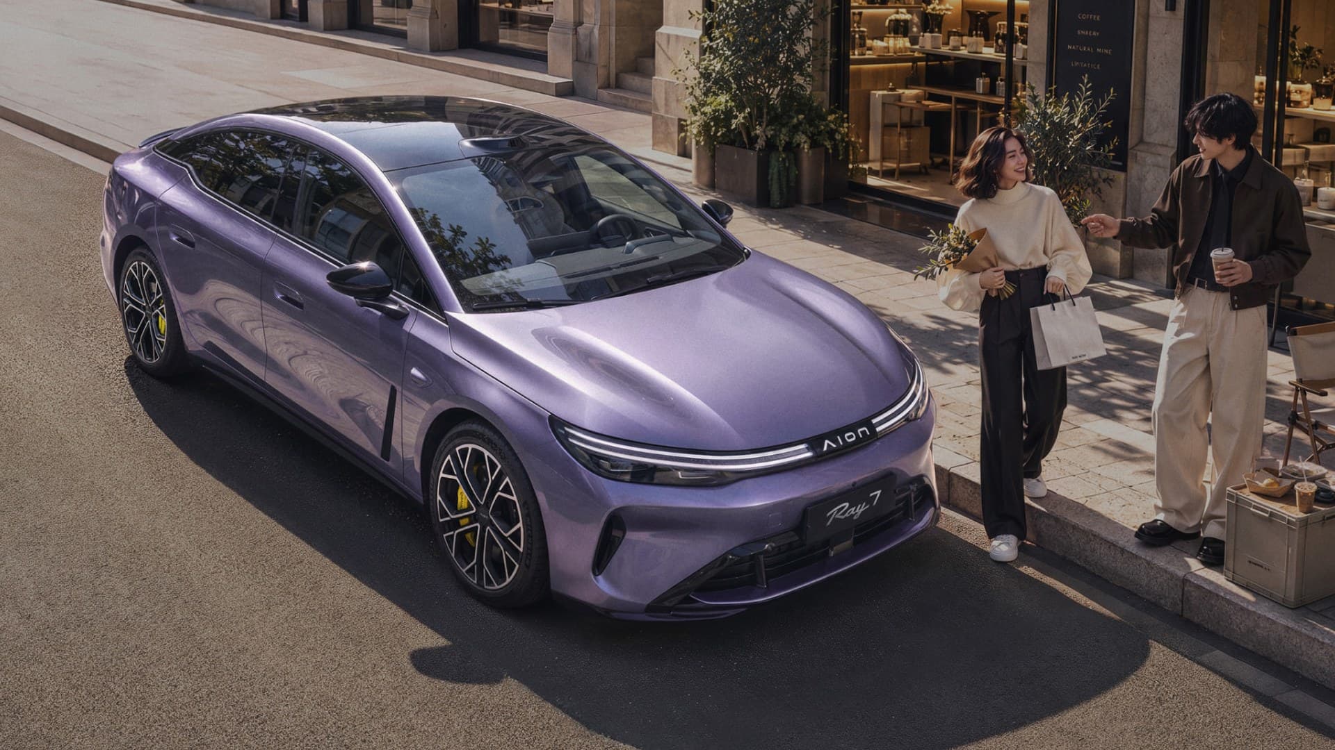 Aion Ray 7 starts at 128,800 CNY, limits Huawei brake-by-wire to top trim
