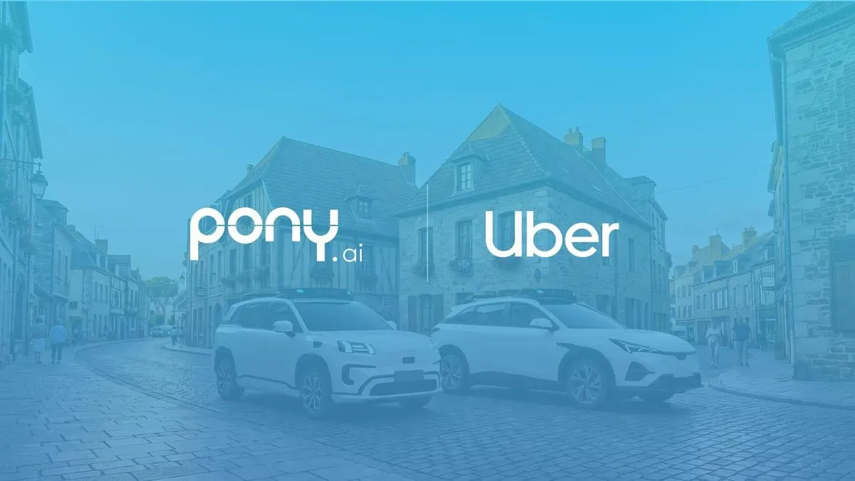 Pony.ai and Uber to deploy over 2,000 robotaxis across five European cities